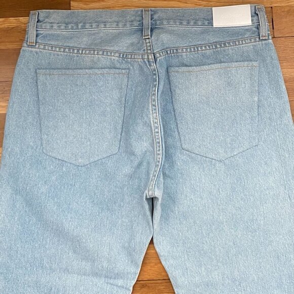 NEW Goldsign The‎ Low Slung 90s Straight Crop Jeans Nichols 29 - Picture 10 of 15